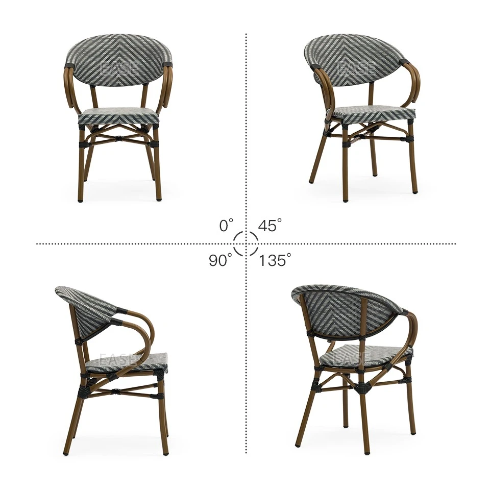 French Style Textilene Outdoor Dining Chairs best