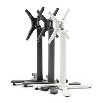 Nội thất nhà hàng Chân bàn Bistro kiểu Pháp màu đen Flip Top 4 chân