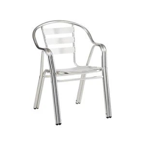 Ghế kim loại chất lượng cao Phong cách Pháp Thiết kế phổ biến Nội thất ngoài trời